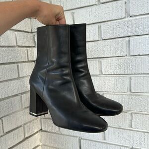 Michael Kors size 11 black ankle boots